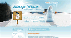 Desktop Screenshot of eiscafe-winter.de