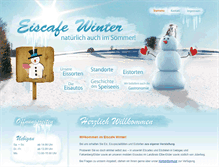 Tablet Screenshot of eiscafe-winter.de